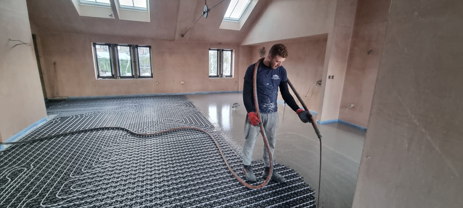Low UFH 1 Northern Floor Screeds